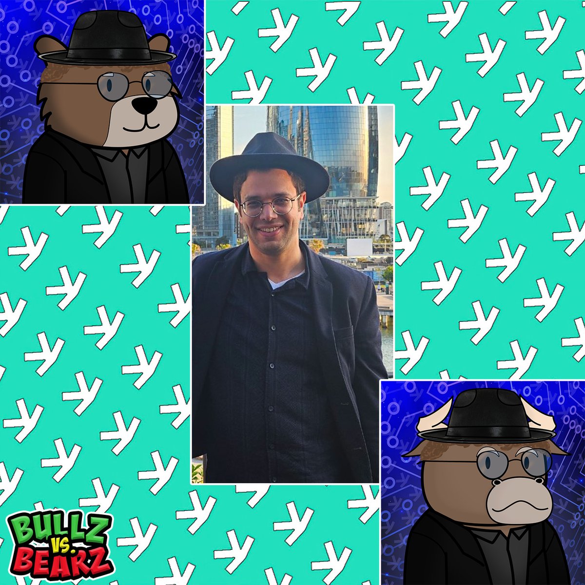 A bit of bear for his calm, a bit of bull for his unstoppable vision, he inspires the whole pack

Are you bullish or bearish today?

#KasKritterz $KAS #NFTs