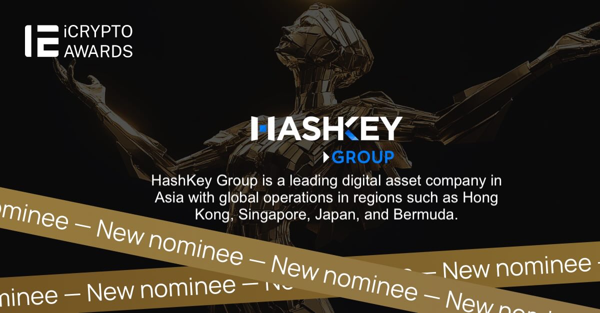 🚀 Vote Now! HashKey Group 👍
 
HashKey Group has been nominated for 
“Best Crypto PR &amp; Marketing” at the 
iCrypto Awards: People’s Choice!
Show your support and help them win 🏆

👉 icryptoawards.com/nominees/media…

#iCryptoAwards #CryptoAwards #meme #HashKeyGroup #Web3 #awards #media