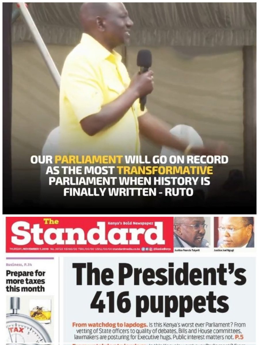 PinonKhaemba's tweet image. I told you people we don&apos;t need @NAssemblyKE since it&apos;s a shadow of an executive. 

We should disband it. In Kenya we just need Judiciary, Executive &amp;amp; Human rights activists.

This will save billions of our taxes!

#KnowledgeIsPower