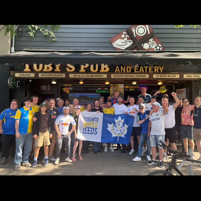 MapleLeeds's tweet image. We’re back with a massive game against Aston Villa — a must win for Farke and the lads after some tough results. Join us at Toby’s to cheer on the team, grab a few beers, and hopefully get that much-needed win. MOT!

🗓️ November 23, 2025
⏱️ 9:00 AM EST
📍 Toby’s on College Street
