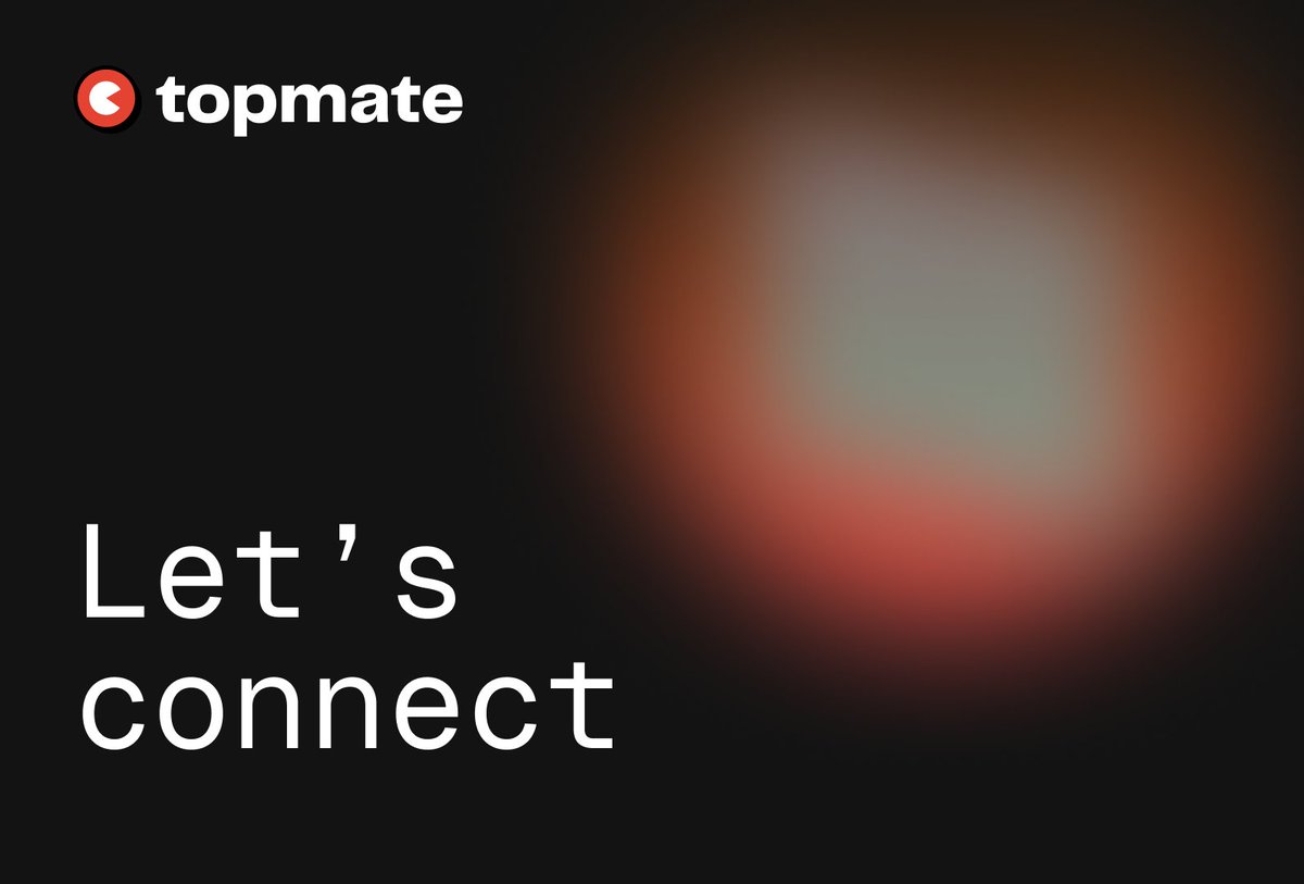 hjoyo1's tweet photo. Excited to set up my page on topmate – a dedicated space to stay in touch.

Whether it’s sharing ideas, learning from each other, or working together, you’ll find the ways to connect here.

Looking forward to meaningful conversations ahead.

https://t.co/5sBqb7NuS8 https://t.co/pl65NKDNTz