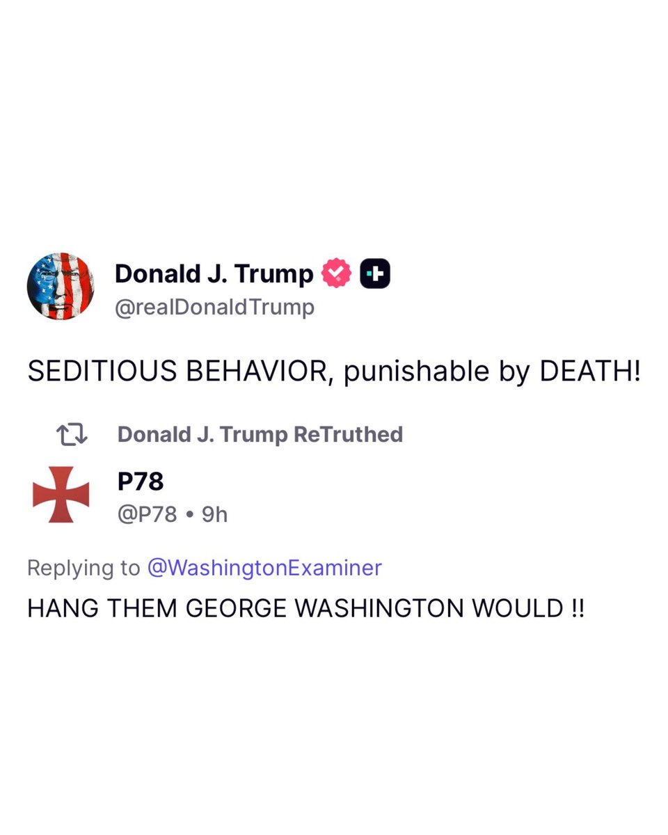 BREAKING: Hakeem Jeffries accuses President Trump of making "DEATH THREATS" against Democrat members of Congress, after they advocated for violent insurrection against Trump in the military and CIA.