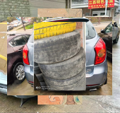 🌲118862Лавина на дороге, охотник держит зайца — холод остался ❄️