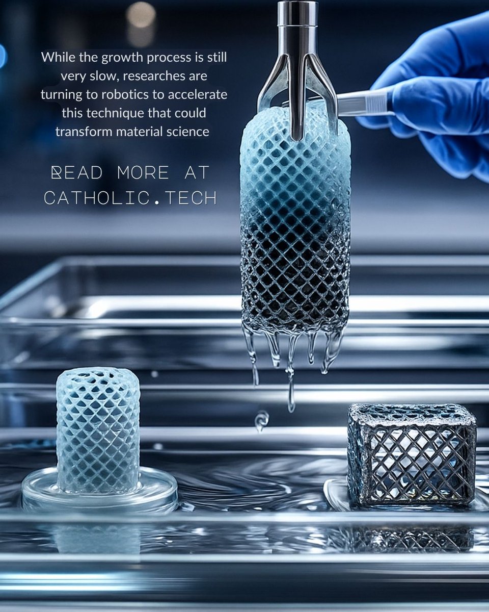 Scientists have discovered a way to produce metal prototypes at an unprecedented rate of speed and stability using hydrogels...

Read more here!
catholic.tech/news-events/po…

#catholictech #stem #innovation #sciencenews #catholicinnovation