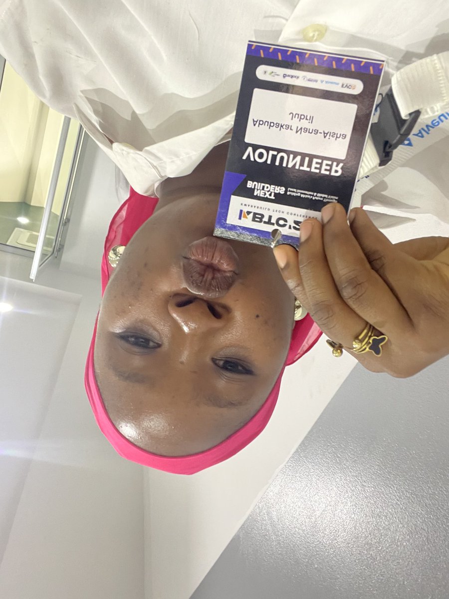 Nanajubril's tweet image. A two time attendee, now a volunteer 😌🤭
How was your day today? 
Day 1 KBTC25 
#kbtc25 
#kbtc
