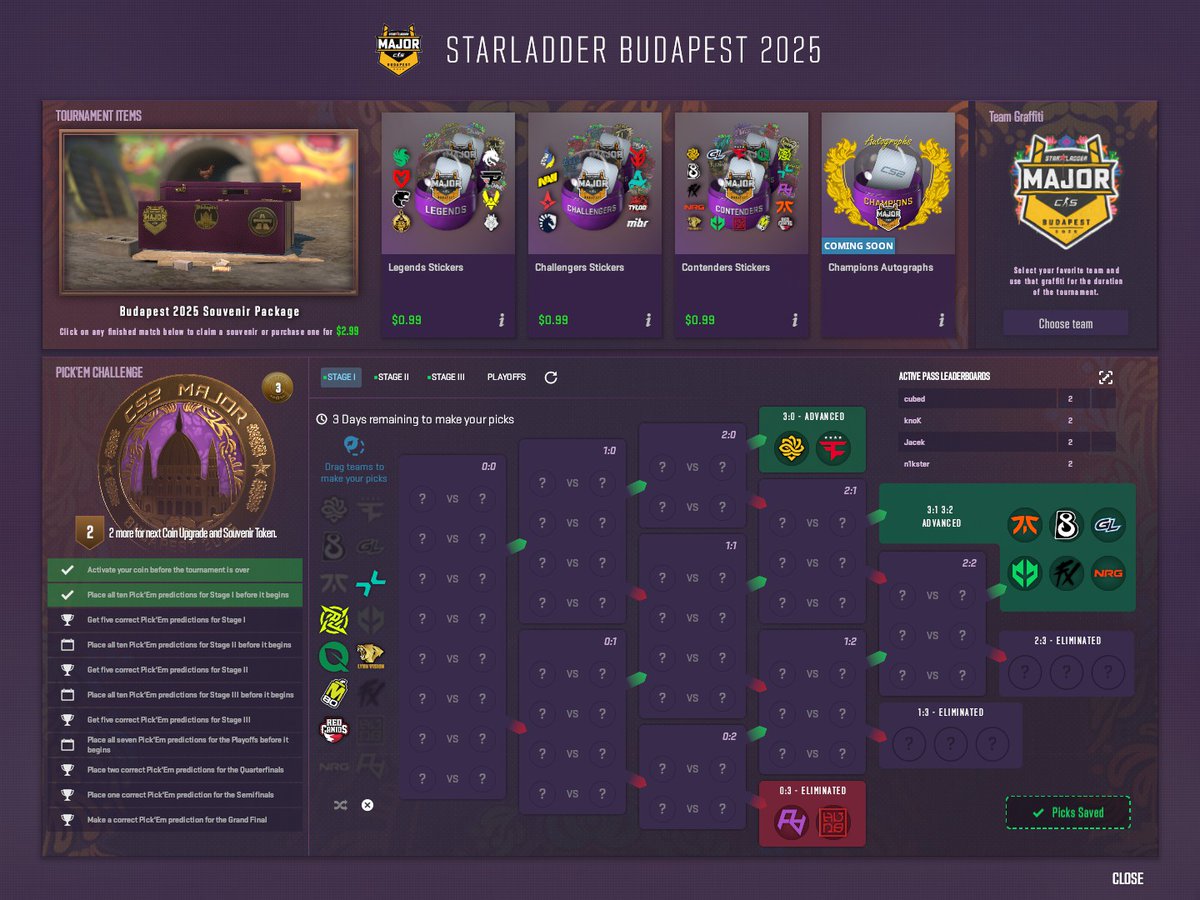 Doyl_CS2's tweet image. thoughts on my picks for budapest?