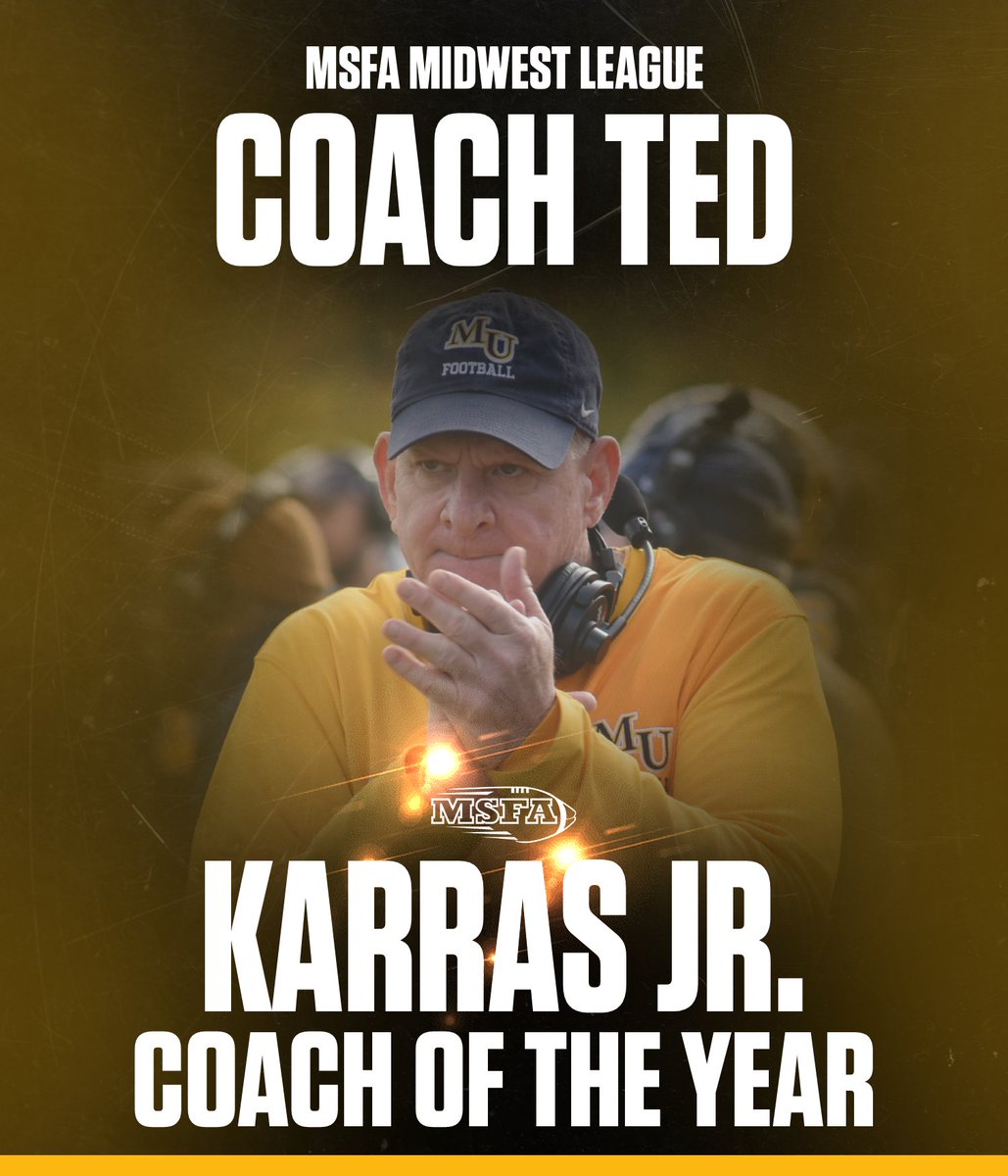 MSFA Midwest Coach of the Year: Ted Karras Jr