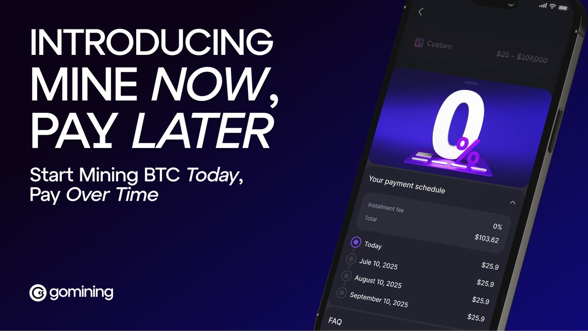 GoMining tweet media