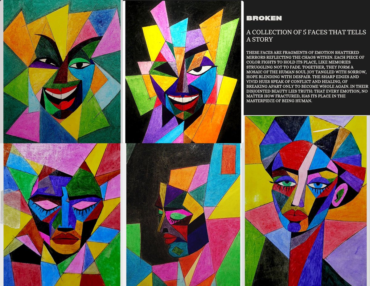 Tegiri5's tweet image. BROKEN IS LIVE ON @TransientLabs 

A collection with 5 pieces of artworks  that tells a story 

Floor price:0.15E

Physical pieces unlocked:0.3E

All Hand drawn 1/1s

Animated version available (bidders edition) 

More details and link 👇