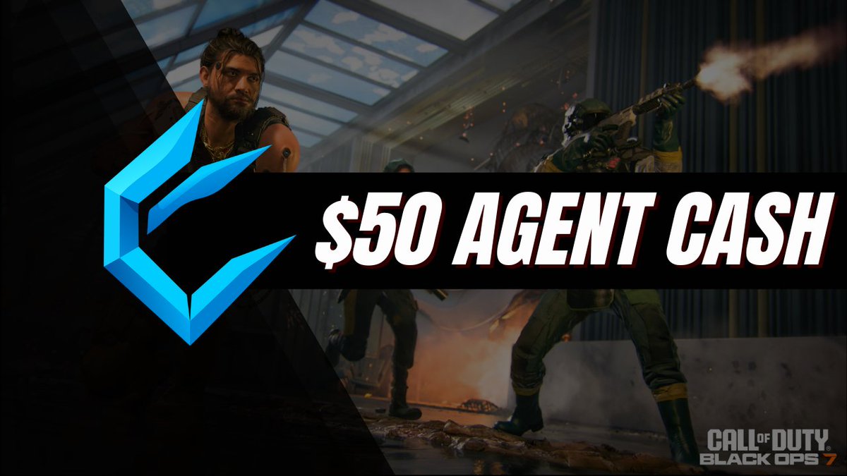 💰$50 CODAGENT CREDIT GIVEAWAY💰

✅5x WINNERS OF $10 SITE CREDIT EACH
☑️FOLLOW <a href="/CryvorEsports/">Cryvor Esports</a> 
☑️RT THIS POST + TAG TWO FRIENDS

📅WINNERS PICKED Tuesday NOV 25!