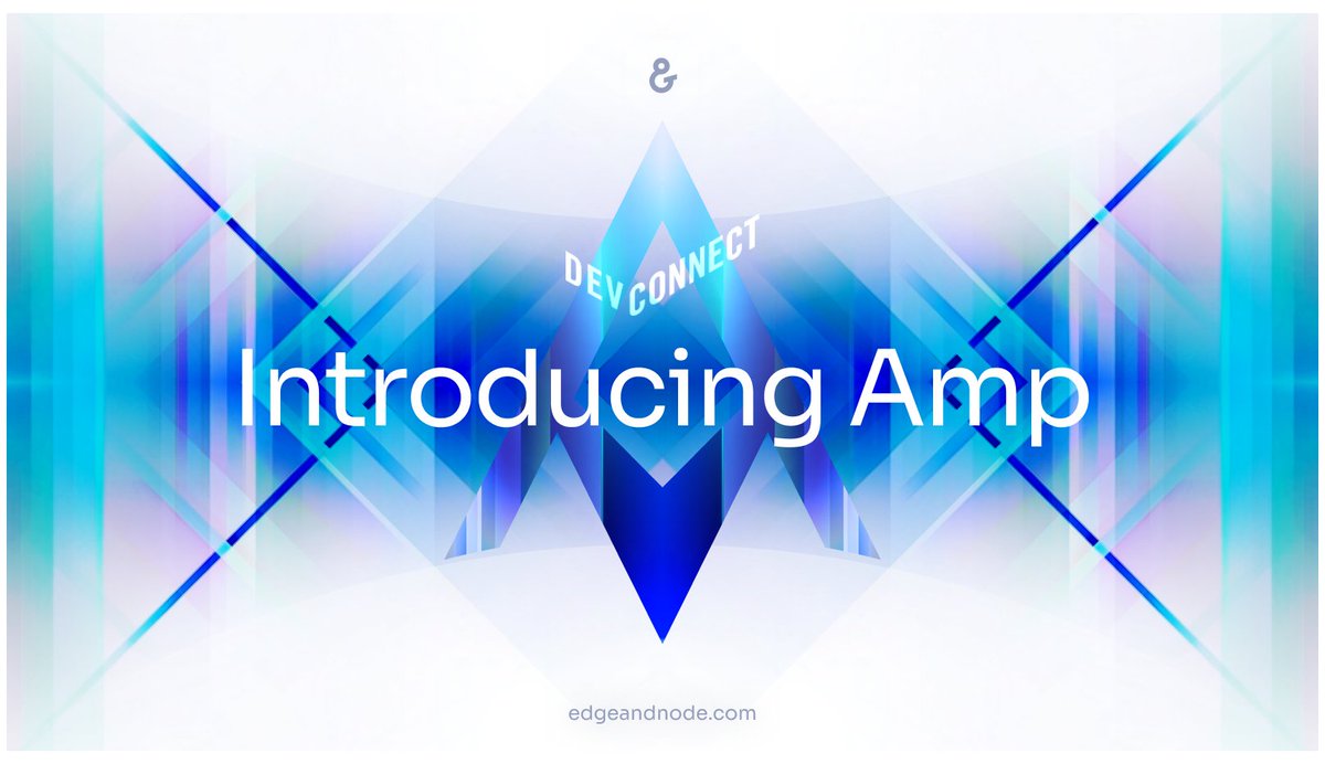 edgeandnode's tweet image. The power of Amp was on full display during a live demo at @EFDevcon Buenos Aires this week!
Amp, the world’s first enterprise blockchain-native database, is now exclusively available to the hackers of @ETHGlobal hackathon this weekend.

Hackers will get hands-on access to Amp…