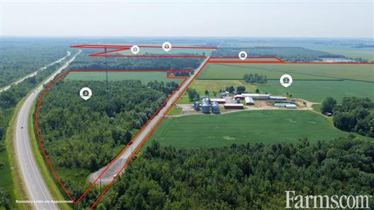 OntAg's tweet photo. 1290-acre cash crop farm is up for grabs in Embrun, Ontario ⏬

1,290 acres with 1,255 systematically tiled, workable acres, a commercial-grade grain system, four farmhouses, multiple outbuildings built for large-scale production, and much more.

https://t.co/DcraSyuwt3

#FarmRealEstate