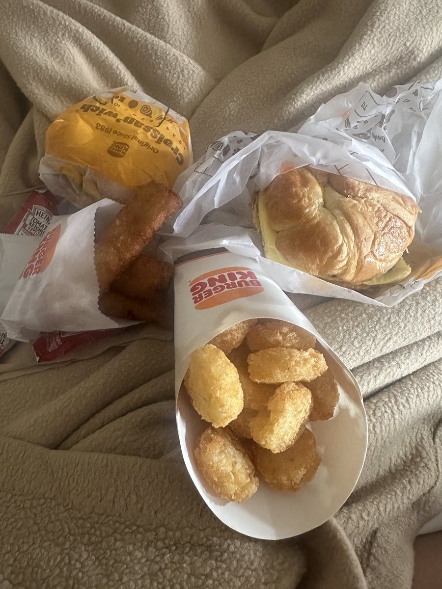 Burger King has the best breakfast, you can’t change my mind 🤤
