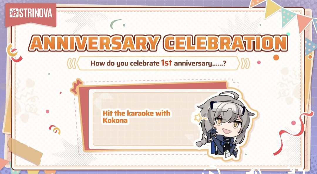 Redziakura's tweet photo. @Strinova_EN Happy Anniversary!
Hope you to continiue growth and progress :3 https://t.co/MvazO9K69t