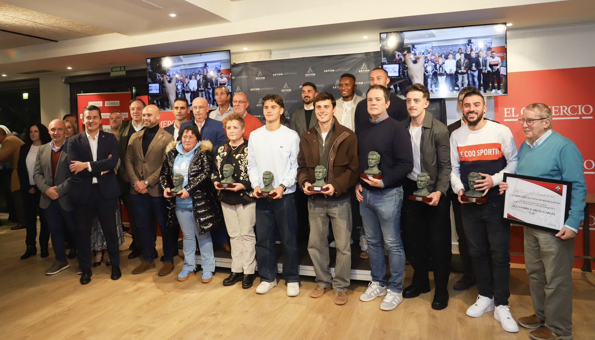 🏆 xɪᴠ ᴘʀᴇᴍɪᴏꜱ Qᴜɪɴɪ

⚽️ Enhorabuena a todos los máximos goleadores del fútbol asturiano en la Temporada 2024/2025

7️⃣Invitado especial: <a href="/Guaje7Villa/">David Villa</a> 

🤝Asistencia de los presidentes de <a href="/RealOviedo/">Real Oviedo</a> y <a href="/RealSporting/">Real Sporting</a> 

🛑Organiza <a href="/FPSPO/">FPS</a> 

📍<a href="/artiemhotels/">ARTIEM</a>