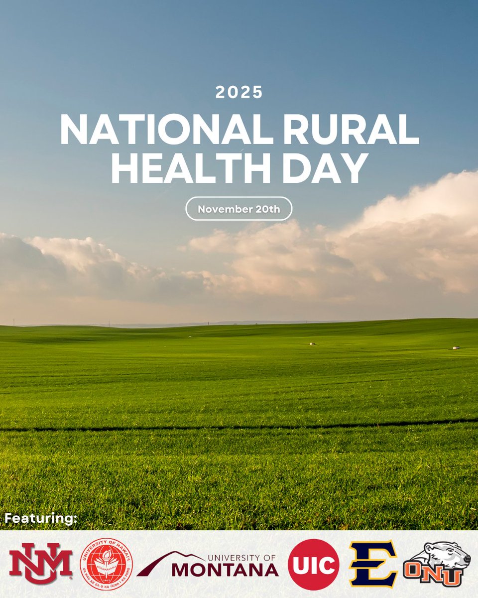 AACPharmacy's tweet image. "#Pharmacists [are] some of the most accessible healthcare professionals, making their presence in these areas especially impactful."

🌾🥼Today is #NationalRuralHealthDay, celebrating rural healthcare providers, and highlighting the unique challenges facing rural patients.