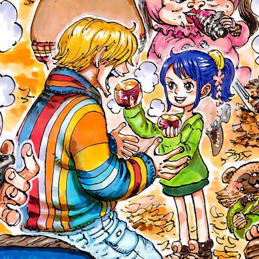 mugiwaralala's tweet photo. GIRL DAD SANJI HEARTS HEAAALEDDD https://t.co/FbLaJWChmg