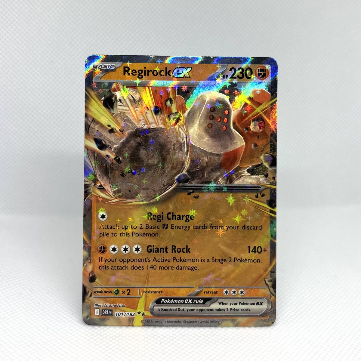 TCGstack's tweet image. #pokemon Regirock ex ✨
