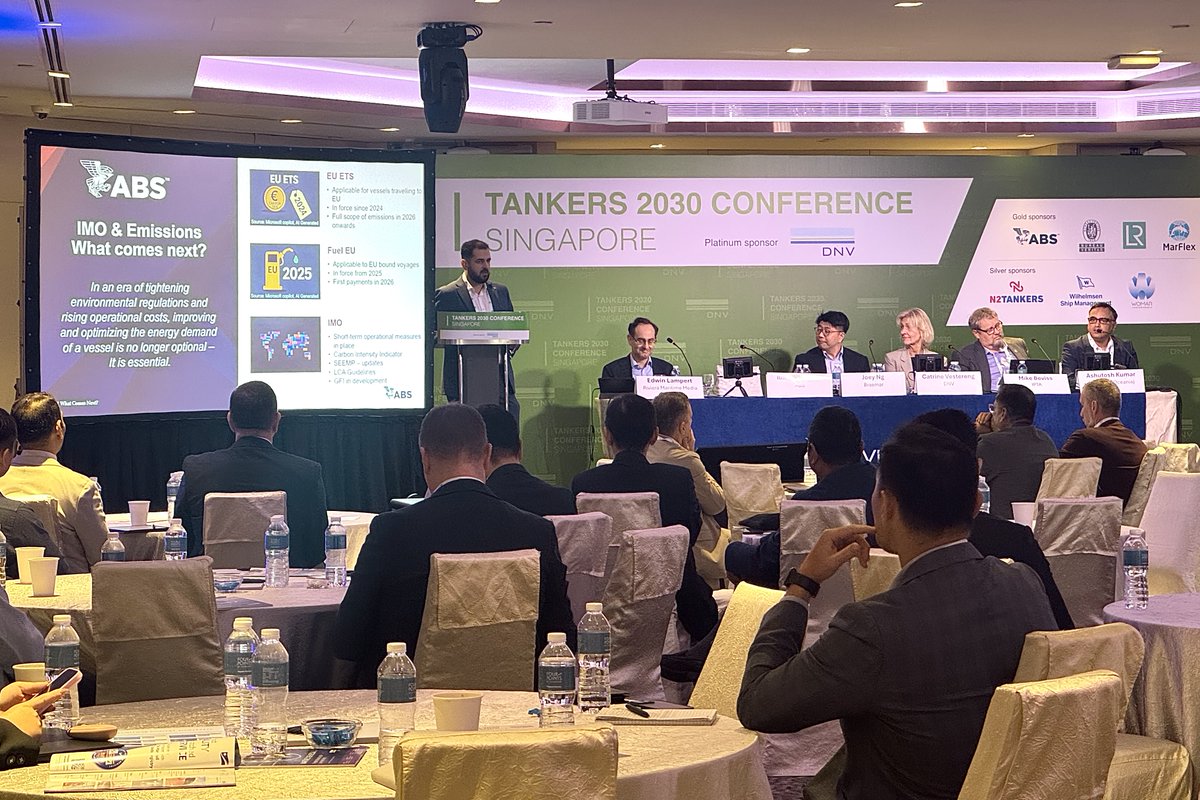 We participated in the Tankers 2030 Conference in Singapore—an insightful two-day event focused on navigating the key operational challenges and opportunities shaping the #tanker industry over the next five years.

A highlight was the session on navigating #maritime regulatory