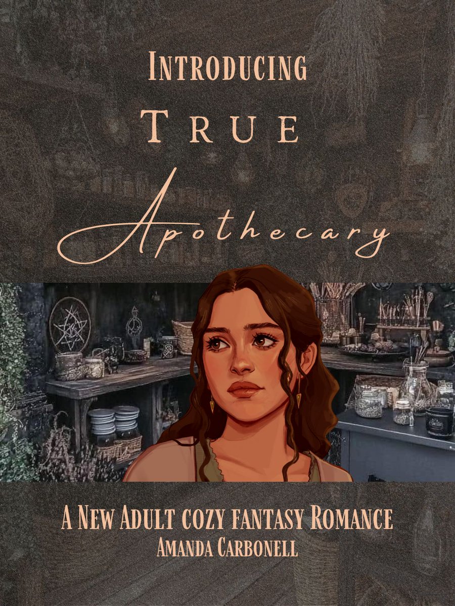 Amandabadillo25's tweet photo. As I continue to work on edits with my agent @SandraProudman I fall in love with this story more and more, I didn't think that was possible. In honor of Puerto Rican Heritage Month, here's a deeper look at my new adult cozy fantasy romance, True Apothecary. Mi vida 🩷 https://t.co/dyfQmWYsjy
