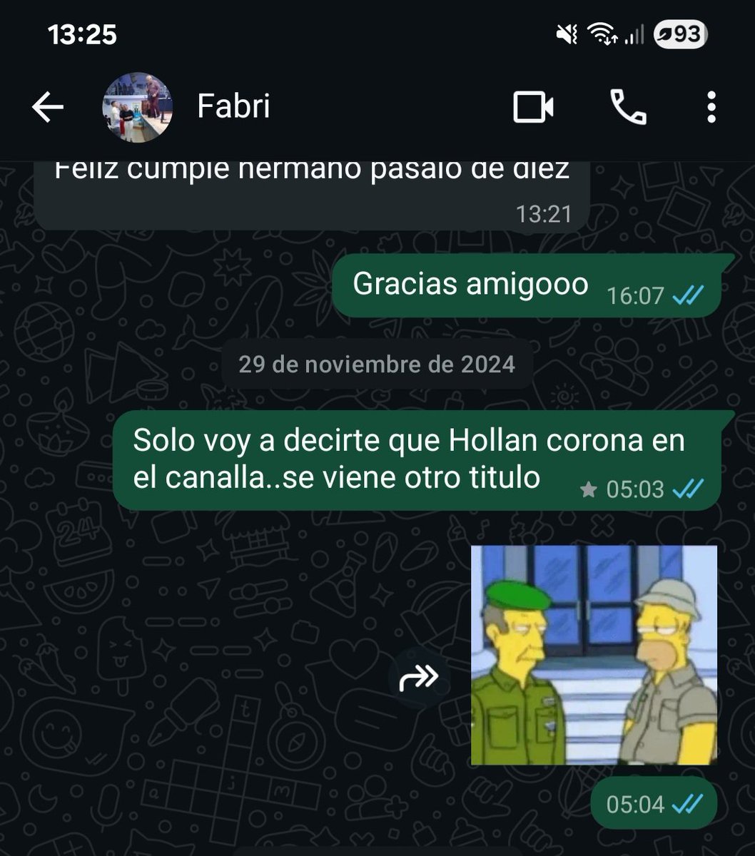 Hay veces que soy medio brujo che..
Apenas anunciaba al profe subida a ese barco! ⭐️⭐️⭐️⭐️⭐️⭐️⭐️⭐️