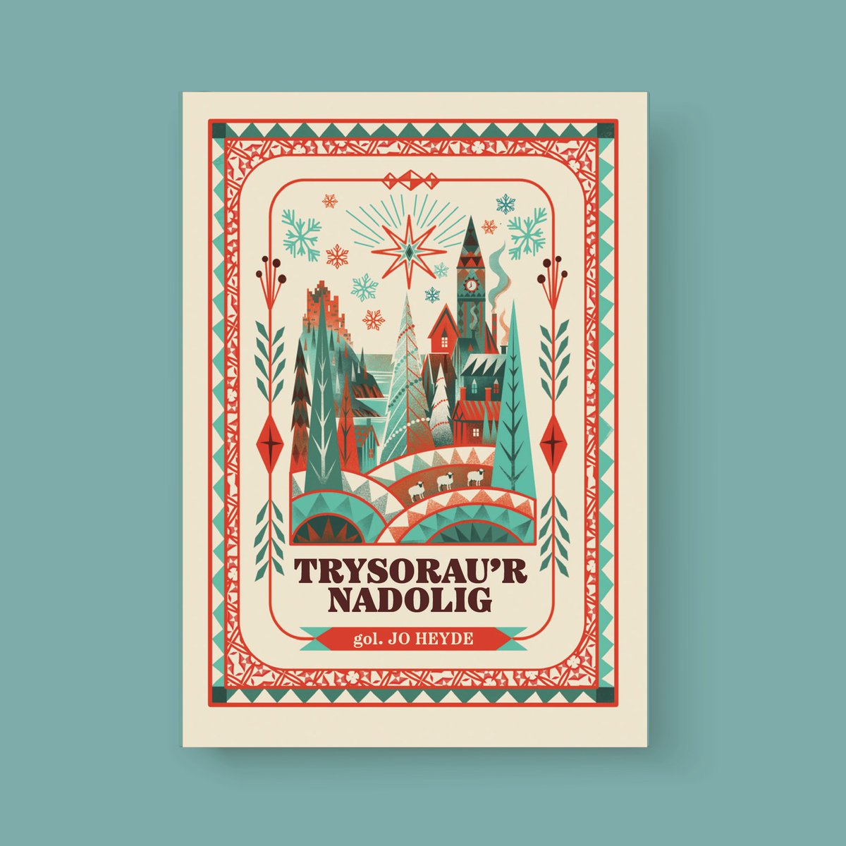 Diolch o galon i Heledd Cynwal am ei hymateb cynnes a charedig i flodeugerdd y Nadolig 🥰♥️

Mae Trysorau'r Nadolig, gol. Jo Heyde ar werth yn eich siop lyfrau leol heddiw! Jest y peth ar gyfer yr hosan Nadolig 🎄✨