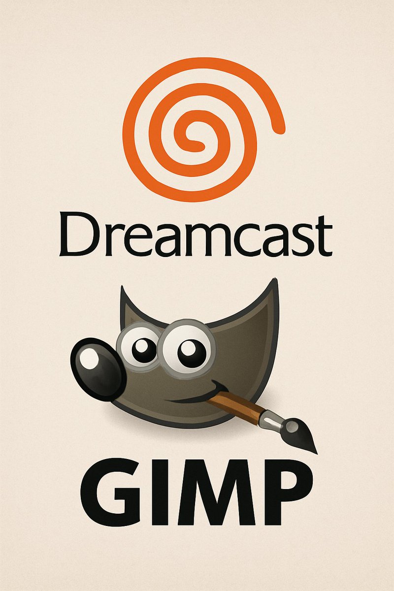 falco_girgis's tweet image. Lets get a round of applause, please, for @GIMP_Official, for adding first-party support to GIMP 3.2 for importing the native PowerVR compressed texture format used by the Sega Dreamcast!