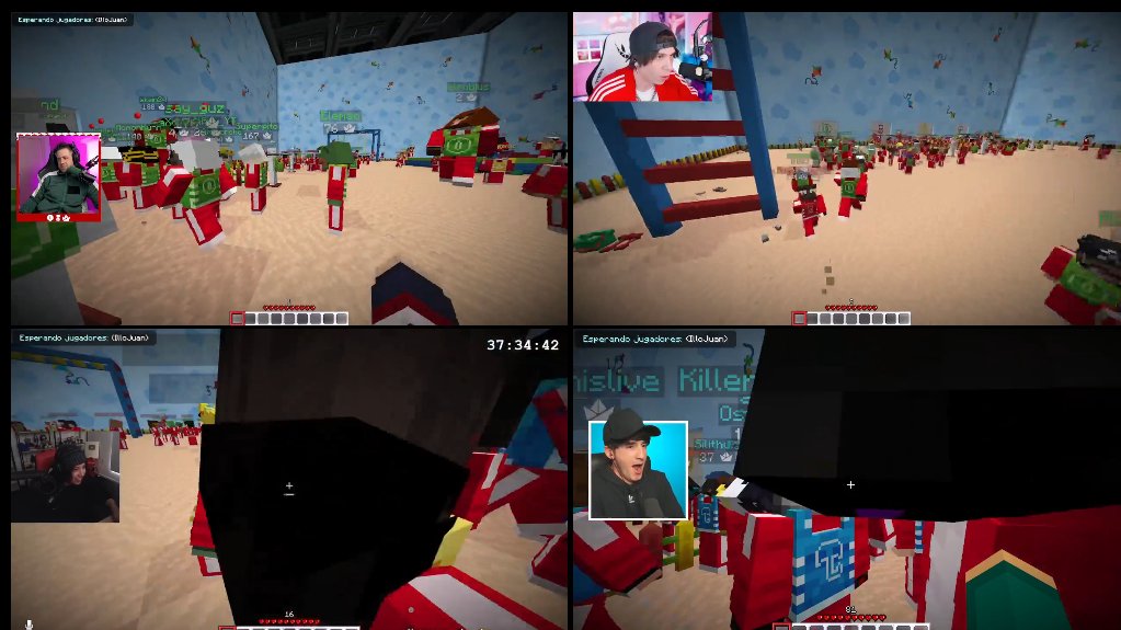 camixiomi_02's tweet image. Mis 4 povs en esta última temporada :&apos;) &amp;lt;3
#SquidCraftGame4 #SCG4