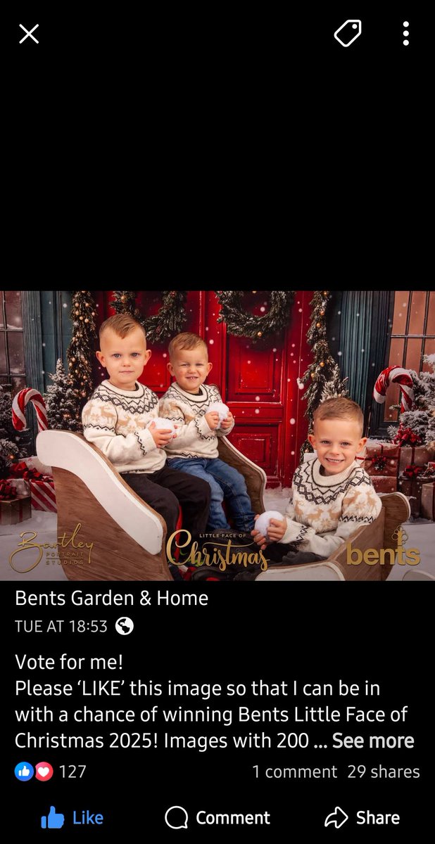 Jessicaa__'s tweet photo. Help us win!❤️🎄
Please LIKE this Christmas photo!
https://t.co/mEYIrALbg1
#Christmas2025 #ChristmasMagic #FestiveVibes  #LittleFacesOfChristmas #VoteForMe #LikeThisPhoto #HolidayCheer #SpreadTheJoy #ShareTheLove
#LikeAndSupport #EngagementBoost #BoostThisPost  #HelpEachOtherGrow https://t.co/gMpm4Turqp
