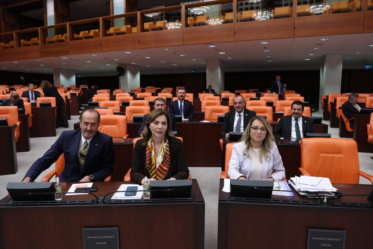 MHP Grubu olarak TBMM Genel Kurulu'nda çalışmalarımız devam ediyor.
20.11.2025