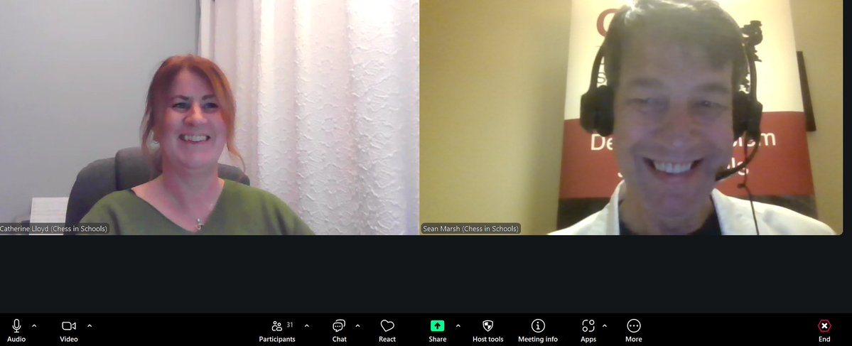 CSCTeesside's tweet image. We have delivered six CSC webinars this week, as series three started in style.
Thank you to the extraordinary Catherine Lloyd for her invaluable work over the course of the last two evenings.
Further information on the webinars can be found via the link.
chessinschools.co.uk/webinars