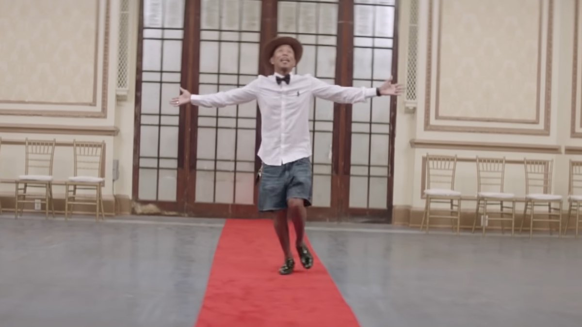 PopBase's tweet image. 12 years ago today, Pharrell Williams released ‘Happy.’