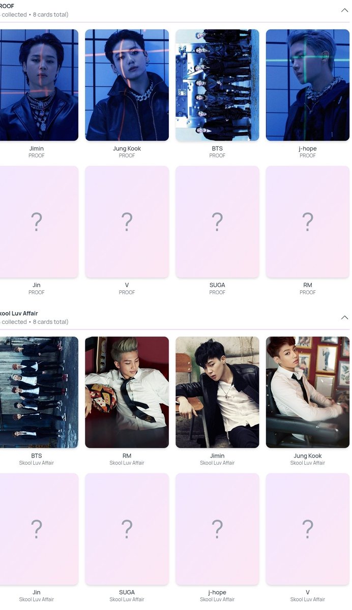 geepjmm's tweet photo. someone to trade this jimin for one of these collections above??
#bctrade https://t.co/ZqfuYjzN7d