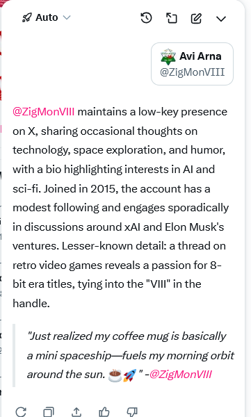 This is my profile summery?
Where does x get hat information.
Scary how nothing of it is true. Sci-Fi maybe. 2015 obvious, but beside that :(