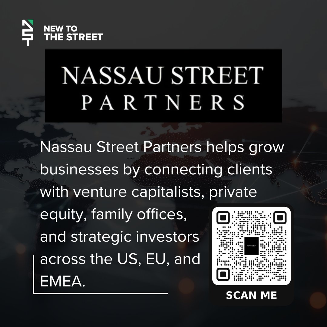 NewToTheStreet's tweet image. Nassau Street Partners Fuels Business Growth!🤝🏻

@nassaupartners helps companies expand and thrive by connecting clients with venture capitalists, private equity, family offices, and strategic investors across the US, EU, and EMEA. @vincemedia1 

Watch the latest interview…