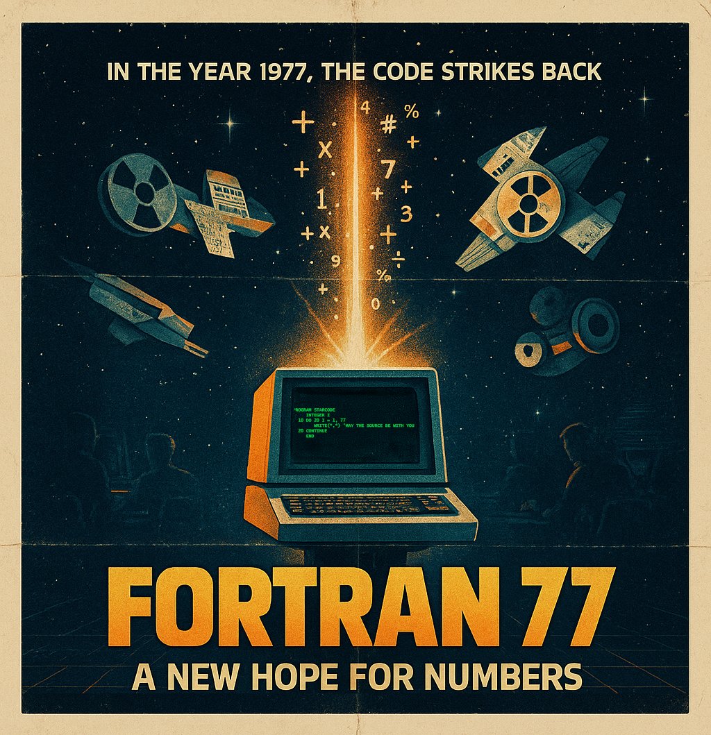 risc_os's tweet image. Fortran 77 is here, just a couple of years behind schedule!
riscosopen.org/news/articles/…