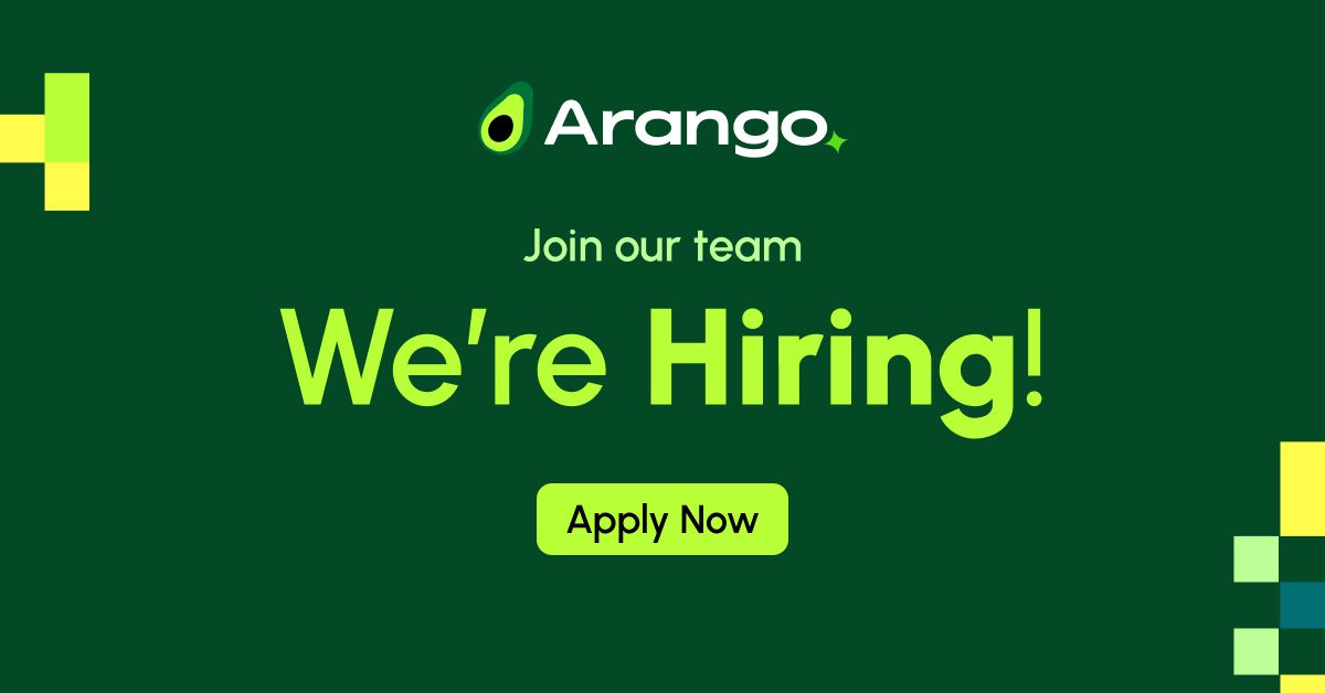arangoai's tweet image. 🚀 Arango Is Growing — And We’re Hiring

AI ❤️ Context. But today’s fragmented data infrastructure loses it.

 That’s why so many organizations are stuck in the AI Failure Zone — where powerful models operate without business understanding.

At Arango, we’re changing this with a…