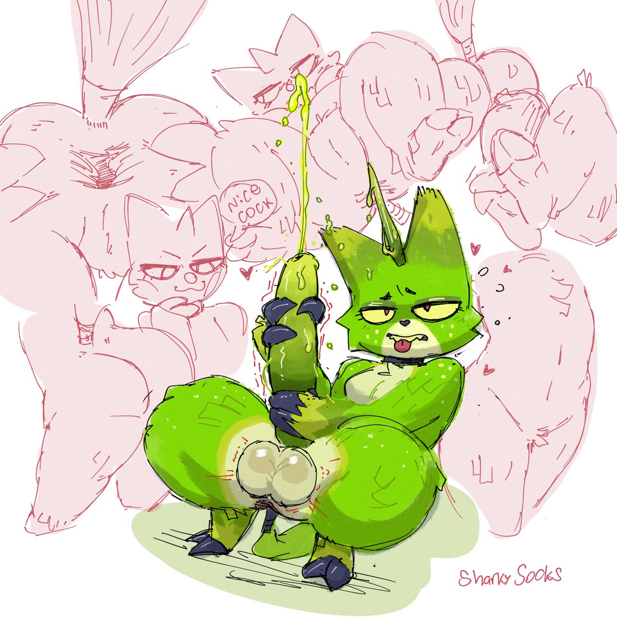 SHE'S BEATING HER (candy) MEAT!!!!!