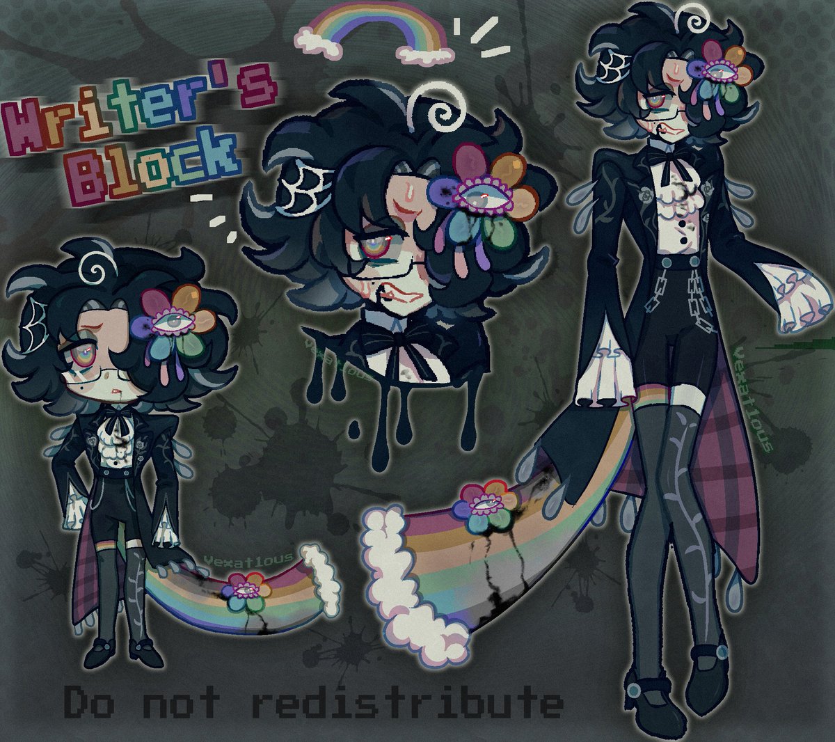 Amoebud adopt up on toyhouse!

The smell of flowers have always inspired you to write...

However, these days the encouraging scent is drowned out by the heaviness of ink at the back of your throat.

toyhou.se/36272688.write…
[ #adopt #characterdesign #oc ]