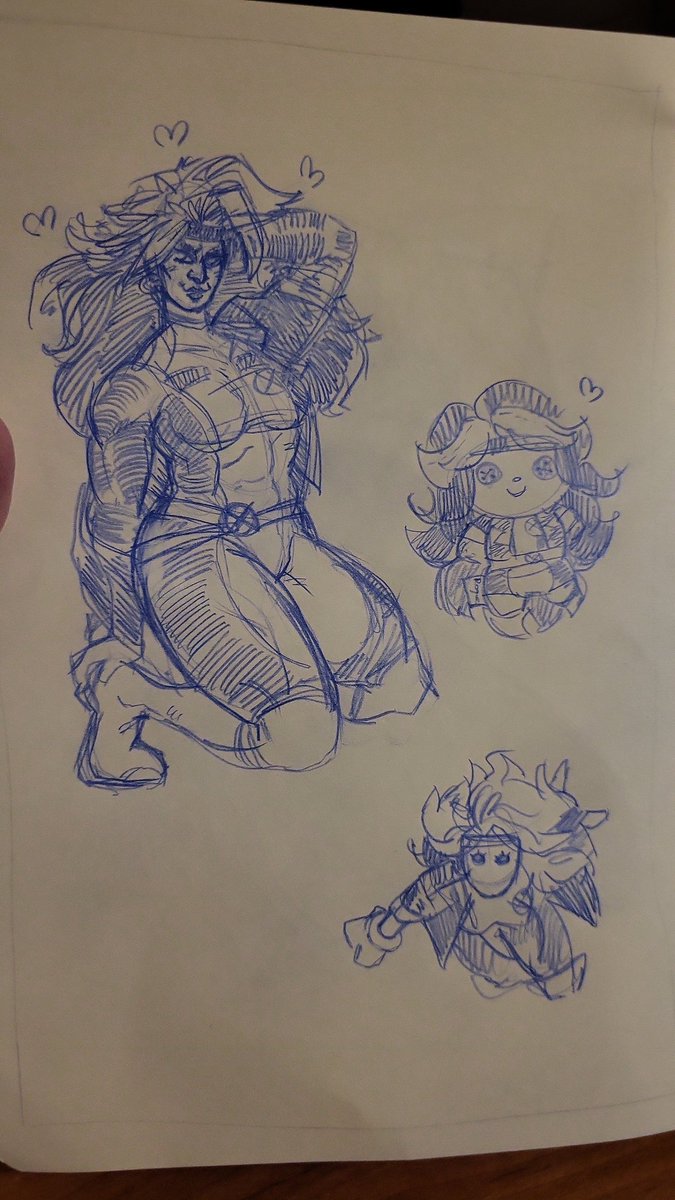 I love doodling I love sketching things