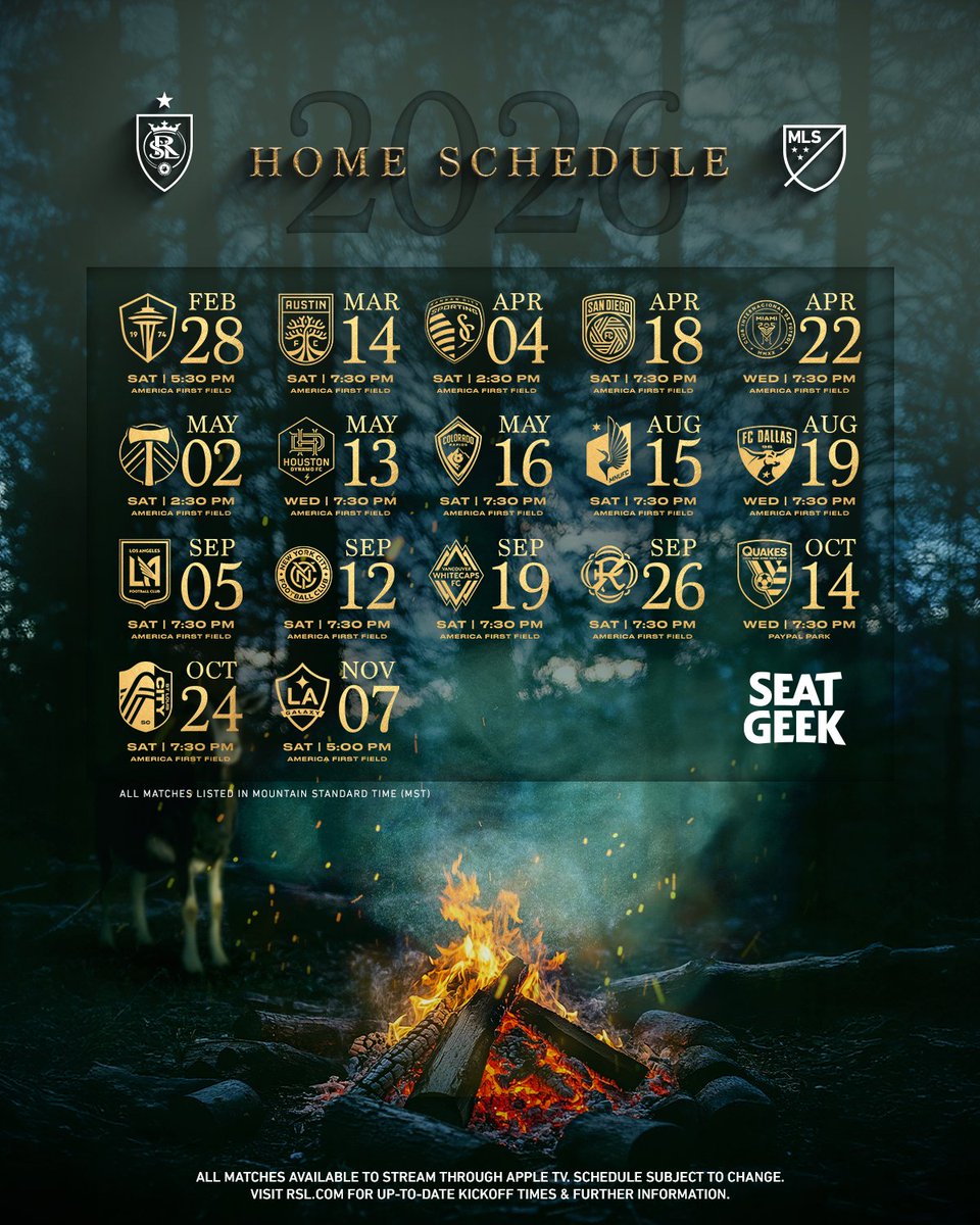 home sweet home  

your 2026 home schedule is here 😌