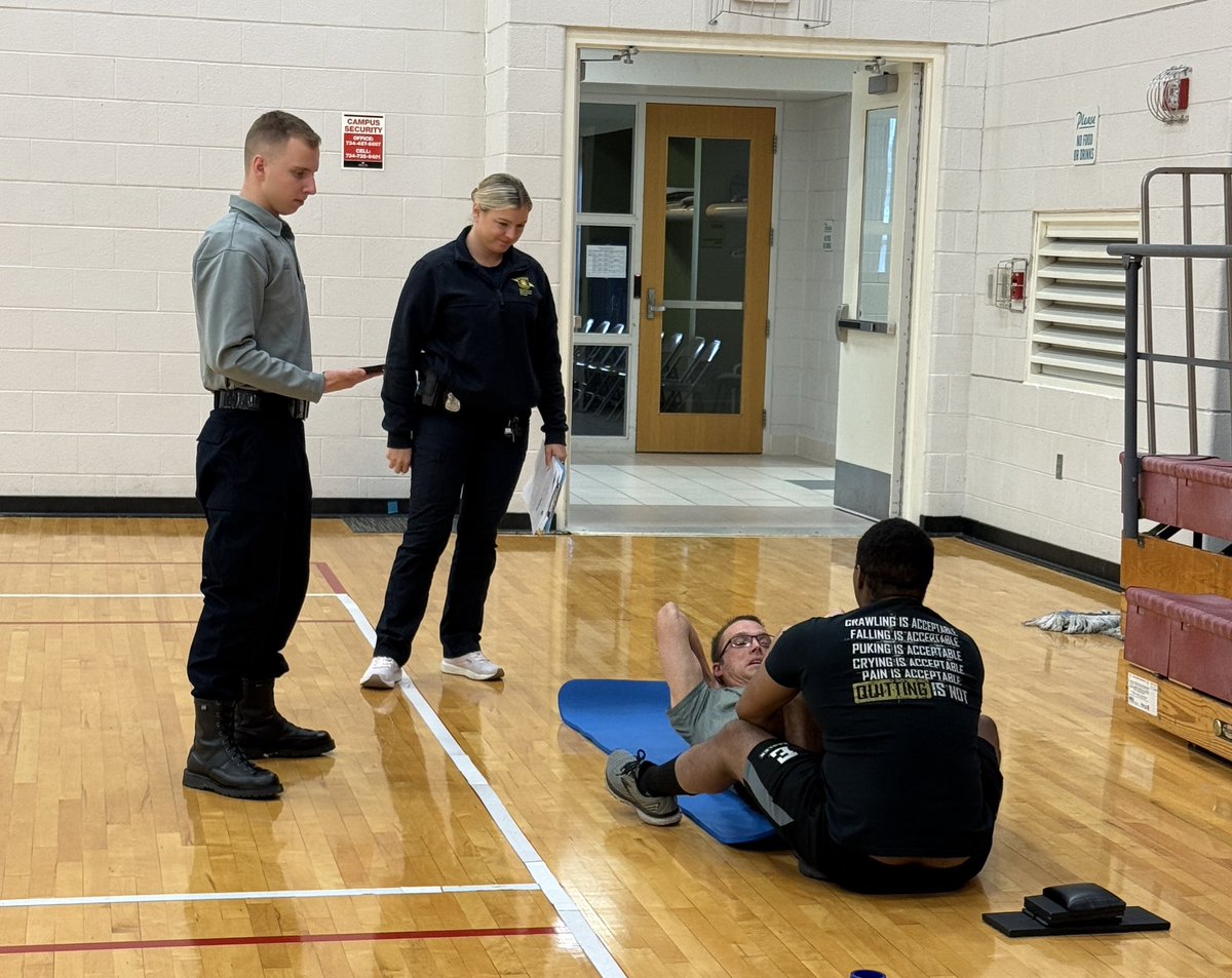 MSPFirstDist's tweet image. Today, November 19, a hiring event was held at the Monroe County Community College, in Monroe. Baseline fitness testing as well as the Entry Level Law Enforcement Exam were taken by applicants. If you missed our event check our calendar for other dates. Michigan.gov/mspjobs