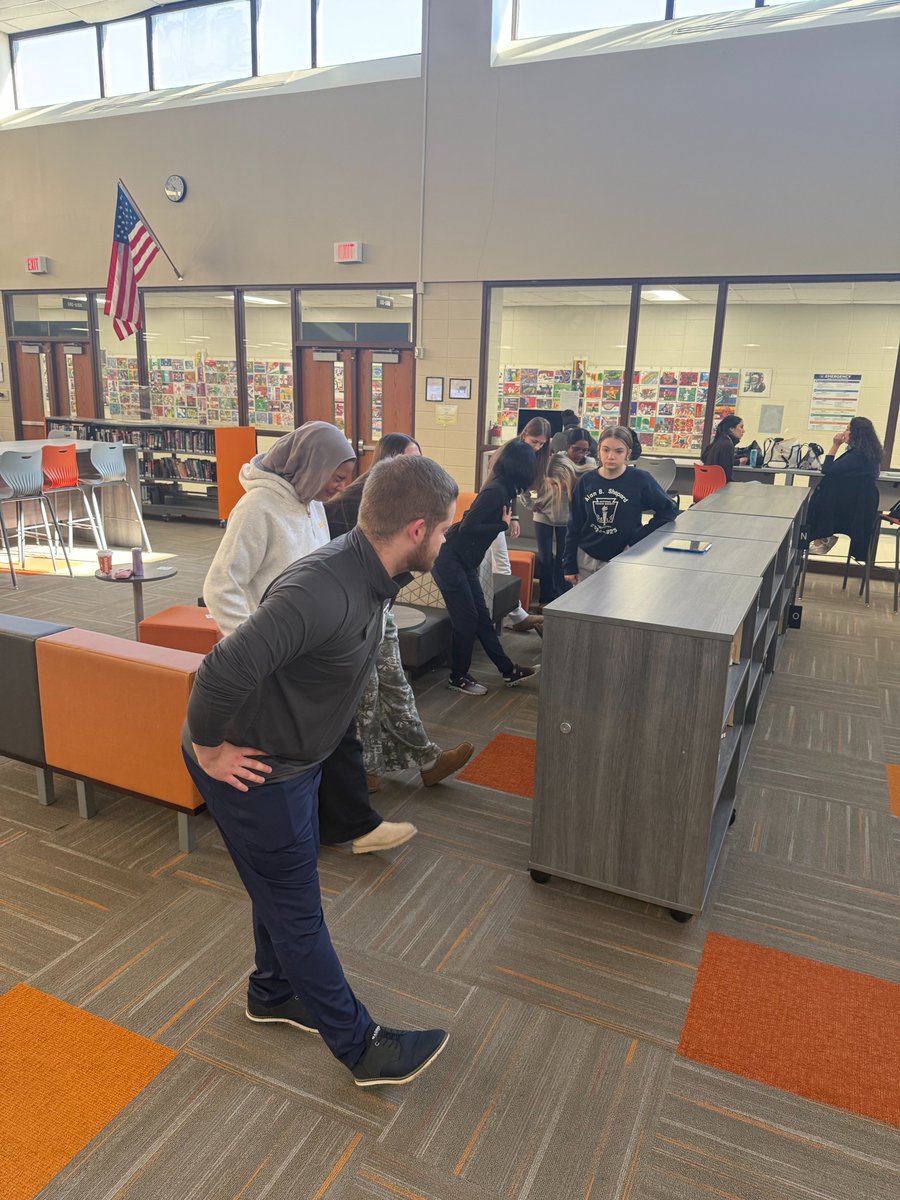 Thanks to <a href="/Governors_State/">Governors State</a> Physical Therapy program for visiting Shepard!

"This was a hands-on, student-led experience that offered our students an authentic look into the physical therapy field," said Community High School District 218 Career Facilitator Sarah O'Brien.