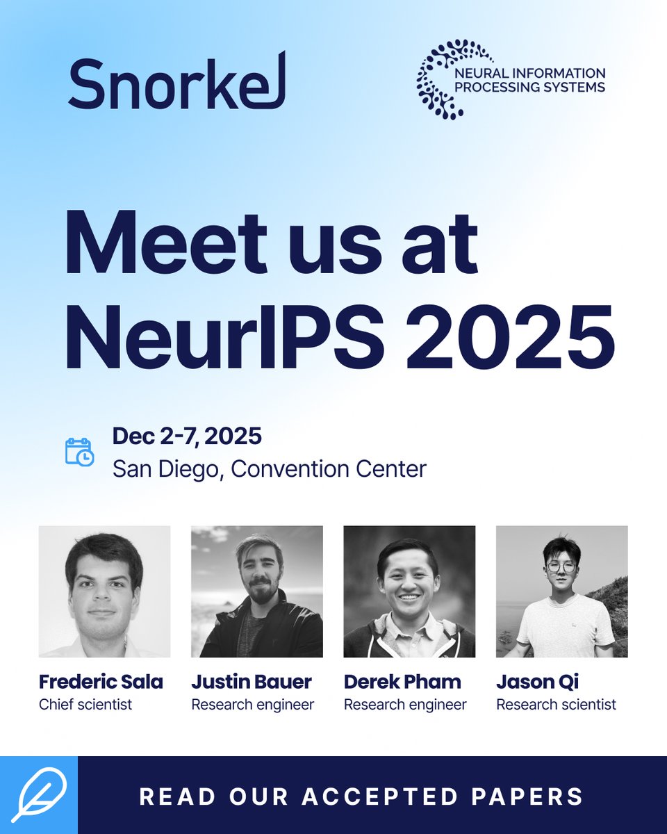 Snorkel AI tweet media