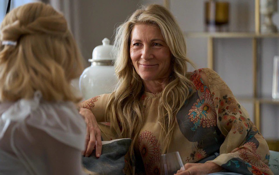 New still of Eve Best as Juliet Lonsdale in “Wild Cherry”, all episodes now streaming on <a href="/BBCiPlayer/">BBC iPlayer</a>