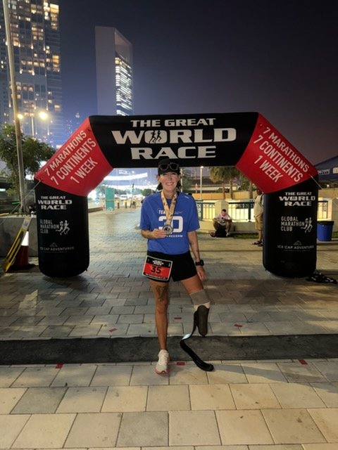 NCrunnerjacky's tweet image. 7 Marathons 7 Continents in 1 week. 
Africa (Cape Town)- Done
Antarctica - Done
Australia (Perth) - Done
Asia (Abu Dhabi)- Done
Europe (Portugal)- Done
South America (Colombia)- Done 
next up America (Miami)