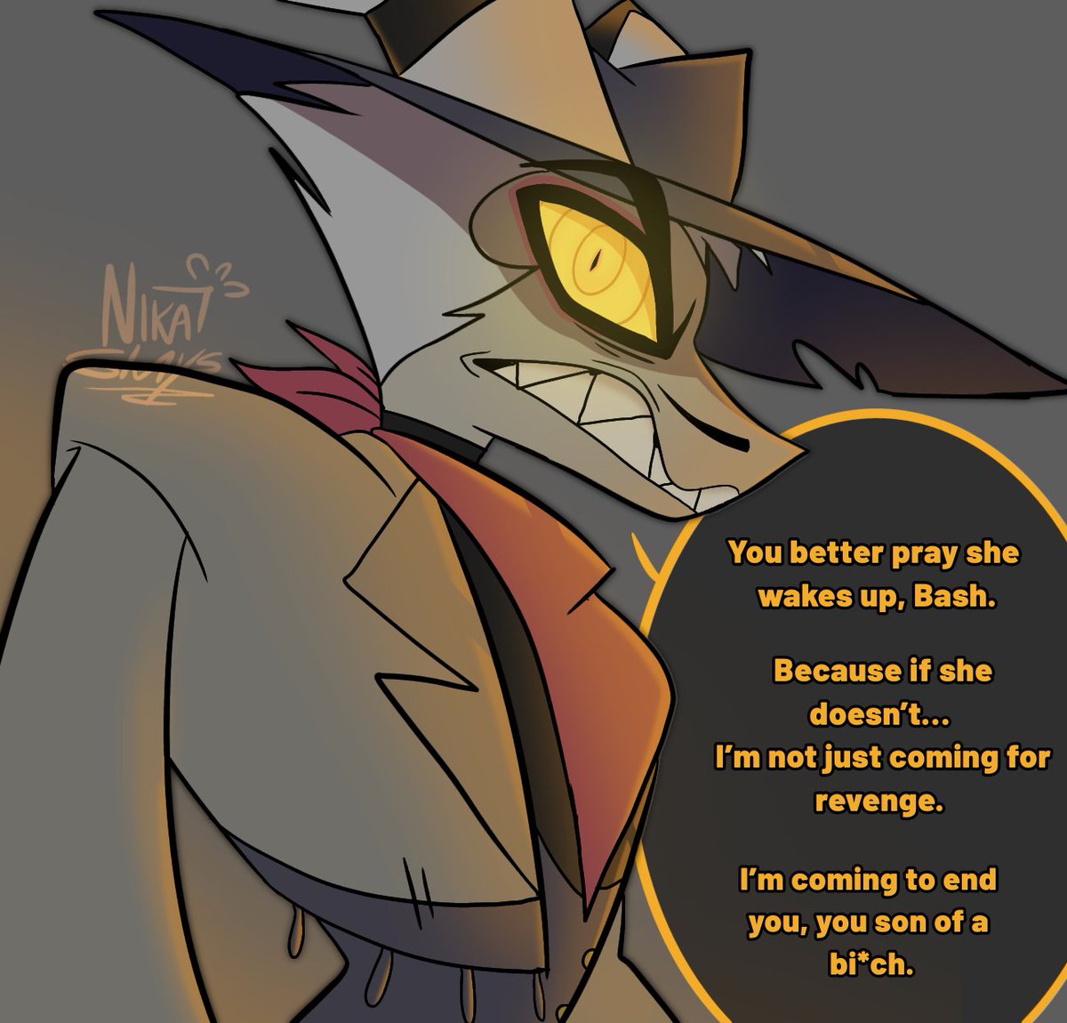 NPolegek's tweet image. Striker&apos;s trail / part 2 🐎✨️

(Hope you enjoyed the lil interaction between Striker and Bash👀✨️)

#HelluvaBoss #HelluvaBossStriker #Striker #HelluvaBossoc