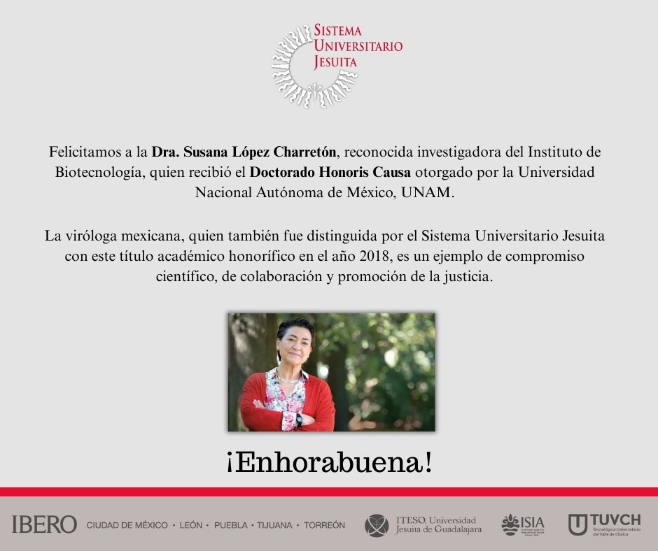 Sistema Universitario Jesuita tweet media