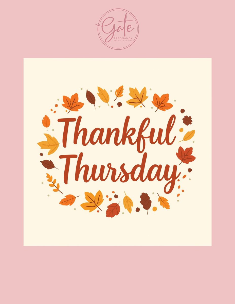 GATEPregnancy's tweet photo. On this Thankful Thursday, we thank the Lord for the hands and hearts that serve at Gate PRC. Our staff and volunteers are a true answer to prayer, and we appreciate you more than words can say. #thankful #ThankfulThursday https://t.co/wIOuYWkAEi