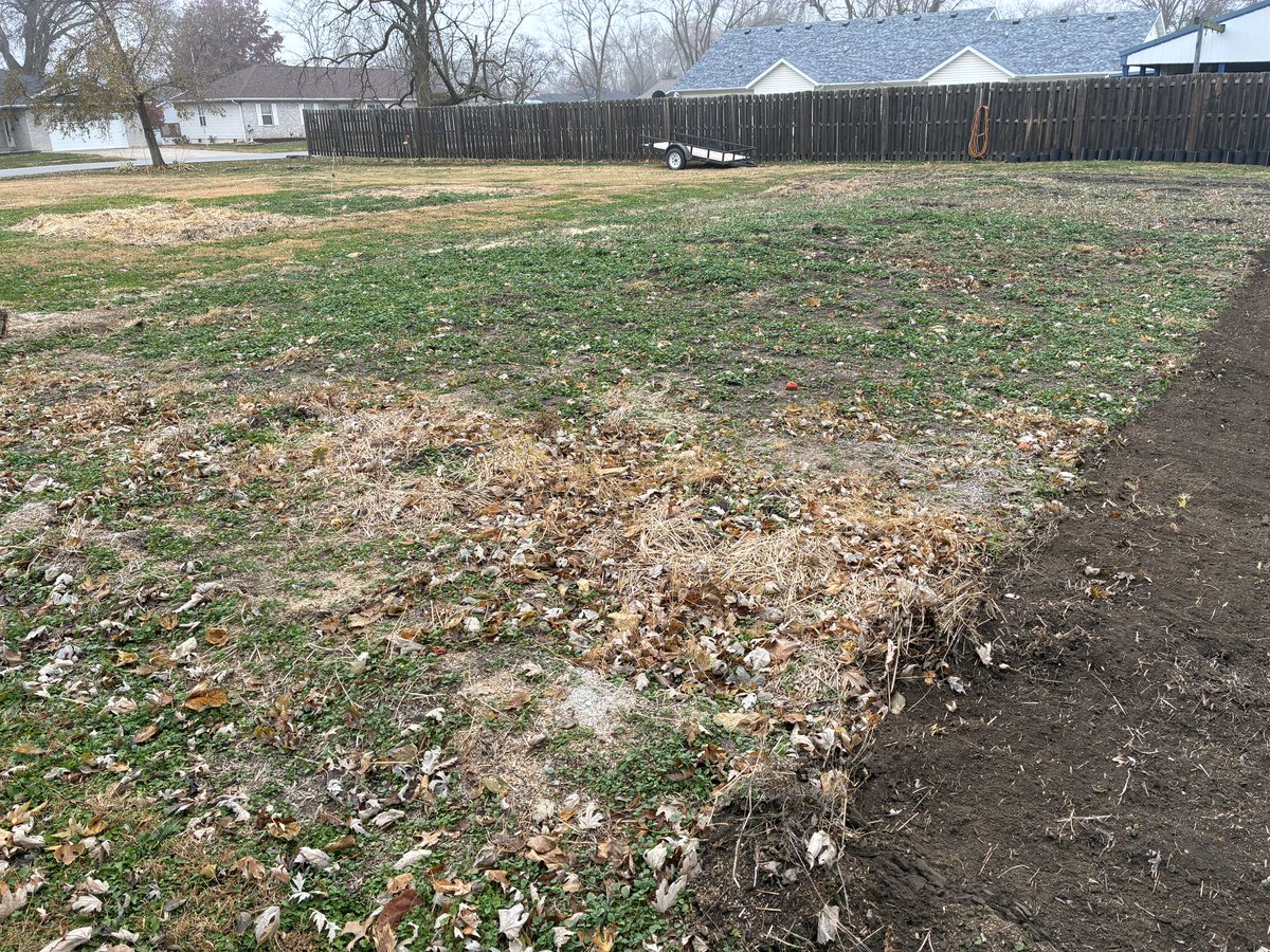 kostertsd's tweet photo. Fall garden tilling on one of the most fertile &amp; clay free, only one pass &amp; it looks amazing. https://t.co/AcHvrxmtnX